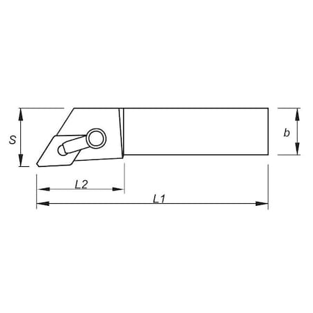Palbit MDJNL204D TLH-Turning Toolholders Imperial Toolholders 2122852IN